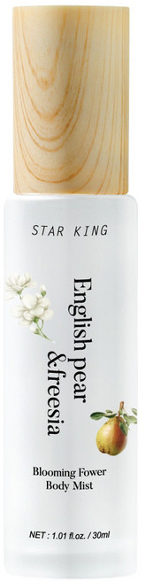 STAR KING 星之冠 英式小蒼蘭身體香氛噴霧, 30ml, 1瓶
