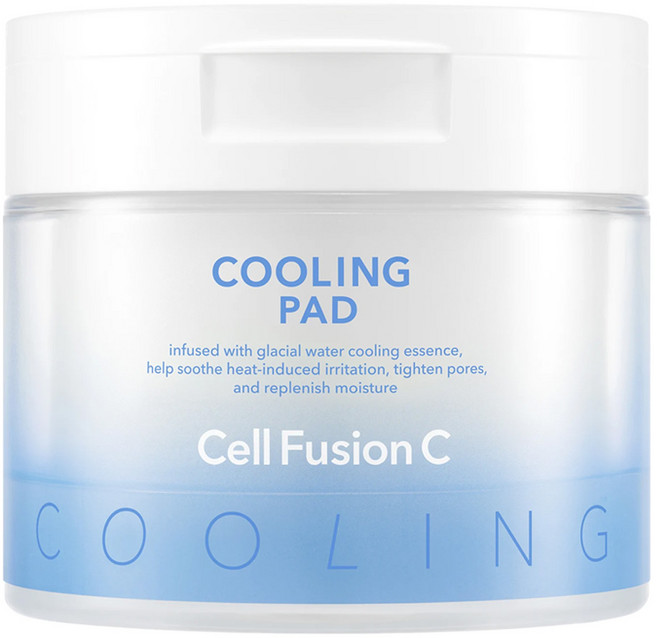 Cell Fusion C 台灣公司貨 鎮靜毛孔冰感棉片 180ml, 1個, 70片