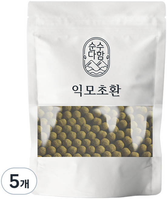 순수다함 익모초환, 300g, 5개