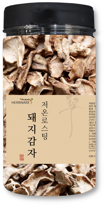 허브나래 볶은 돼지감자차, 500g, 1개