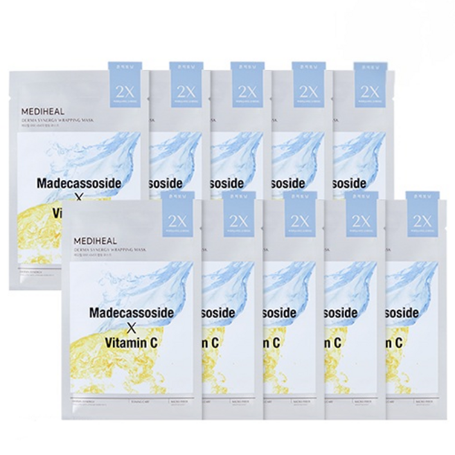 메디힐 더마 시너지 랩핑 마스크 토닝, 10개입, 1개