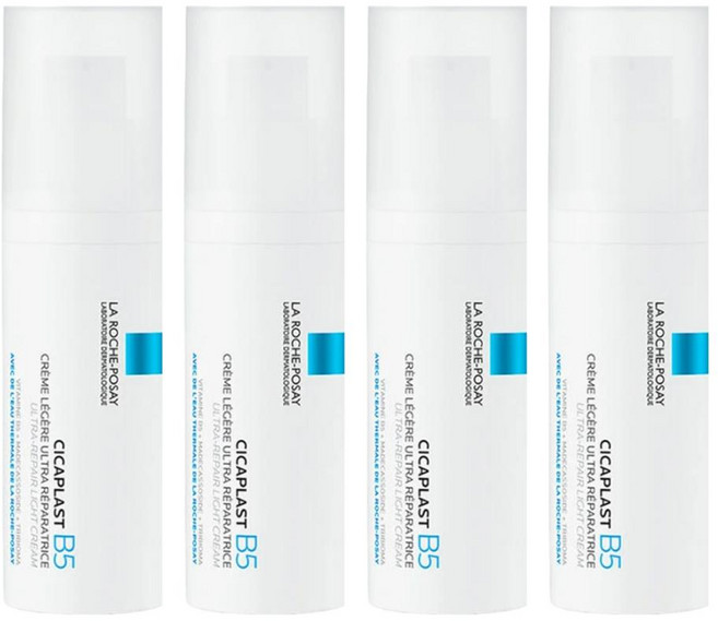 LA ROCHE POSAY 理膚寶水 台灣公司貨 B5全面修復凝乳, 40ml, 4瓶