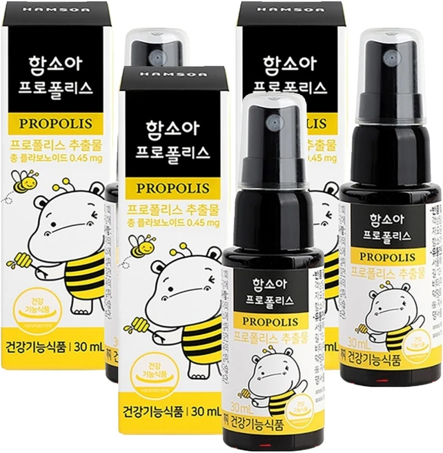 함소아 프로폴리스, 30ml, 3개 - 쿠팡
