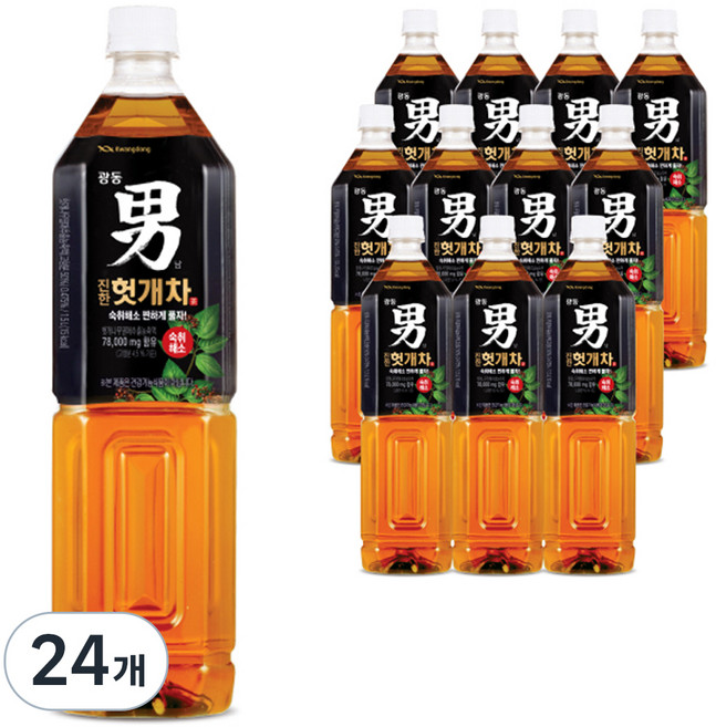 광동진한헛개차, 1.5L, 24개