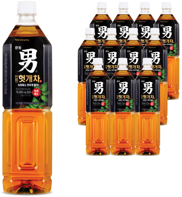 광동진한헛개차, 1.5L, 12개