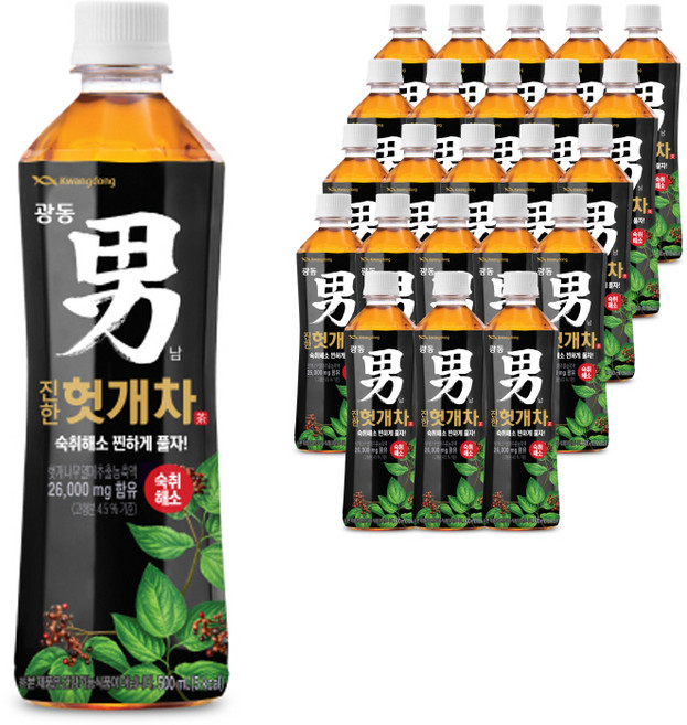 광동진한헛개차, 500ml, 24개