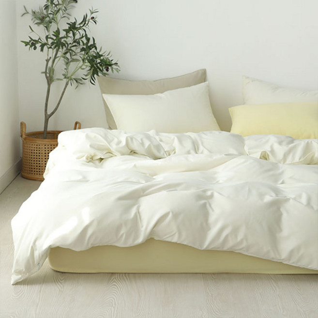 아망떼 뉴데이즈 세미 마이크로 홑겹 이불커버, 크림