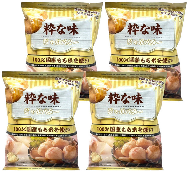 濃味馬鈴薯米果球, 55g, 4包