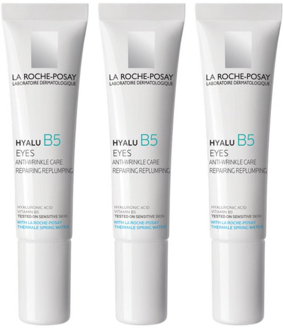 LA ROCHE POSAY 理膚寶水 B5彈潤修復眼霜, 15ml, 3瓶