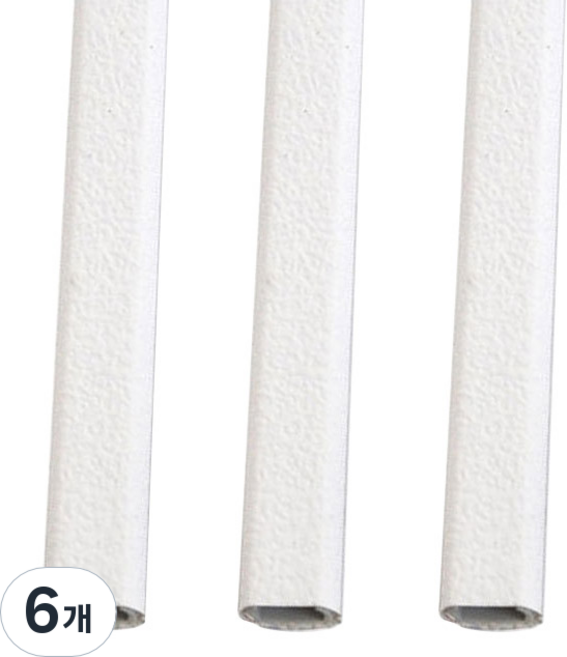 벽지무늬 전선보호관, 6개