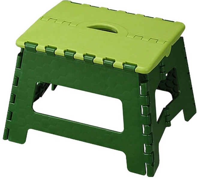 KEYWAY 聯府 小百合止滑摺合椅 286mm x 225mm x 205mm, 綠色, 1個