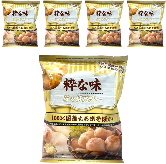 濃味馬鈴薯米果球, 55g, 5包