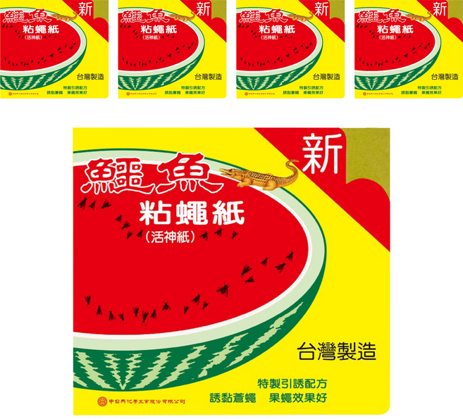 鱷魚 黏蠅紙 5片, 50g, 5盒