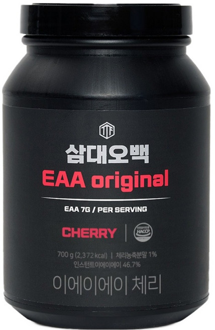 ThreeThingsForFiveHundredKilogram EAA 胺基酸 櫻桃口味, 700g, 1個
