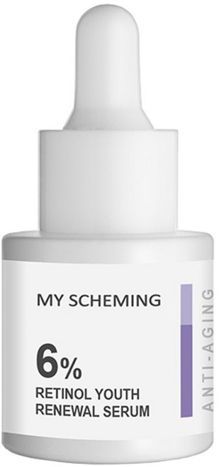 MY SCHEMING 我的心機 6% A醇抗齡修復精華, 15ml, 1瓶