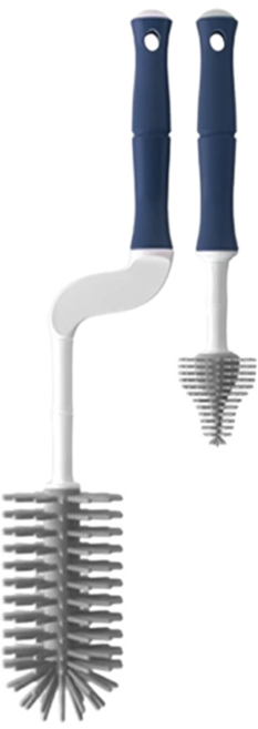 360度清潔矽膠奶嘴奶瓶洗刷套裝 N302A 138g, 1組, 顏色隨機