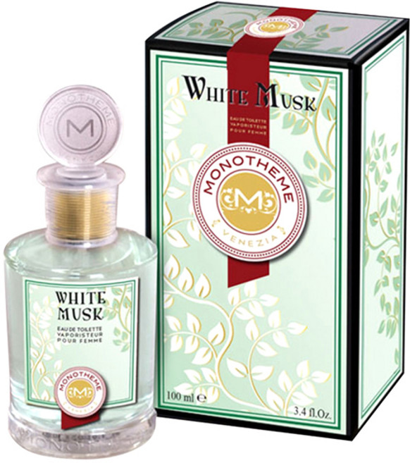 모노템 화이트 머스크 오 드 뚜왈렛, 100ml, 1개