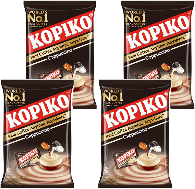 KOPIKO 卡布奇諾糖果, 4個, 800g