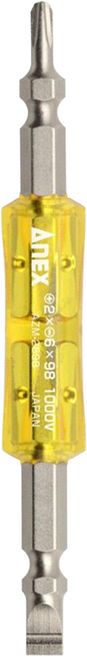 AnEX 安耐適 絕緣起子頭 +PH2/-PH6x98L AZM-2698 98mm, 1支