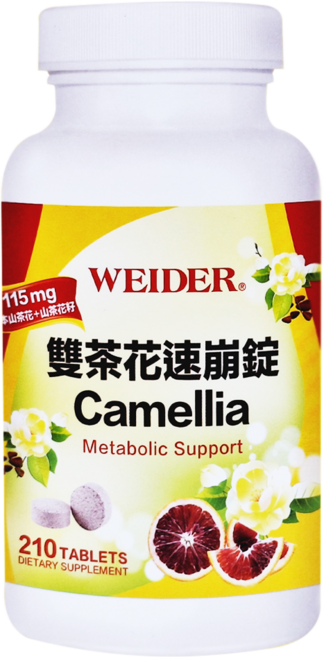 WEIDER 威德 雙茶花速崩錠, 210顆, 1罐