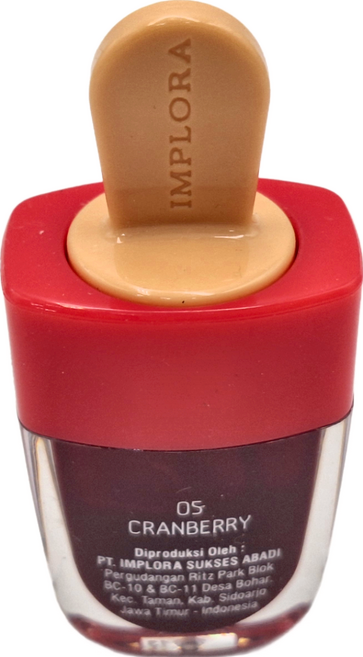 峇里島 Implora 唇釉, 05 Cranberry, 1支