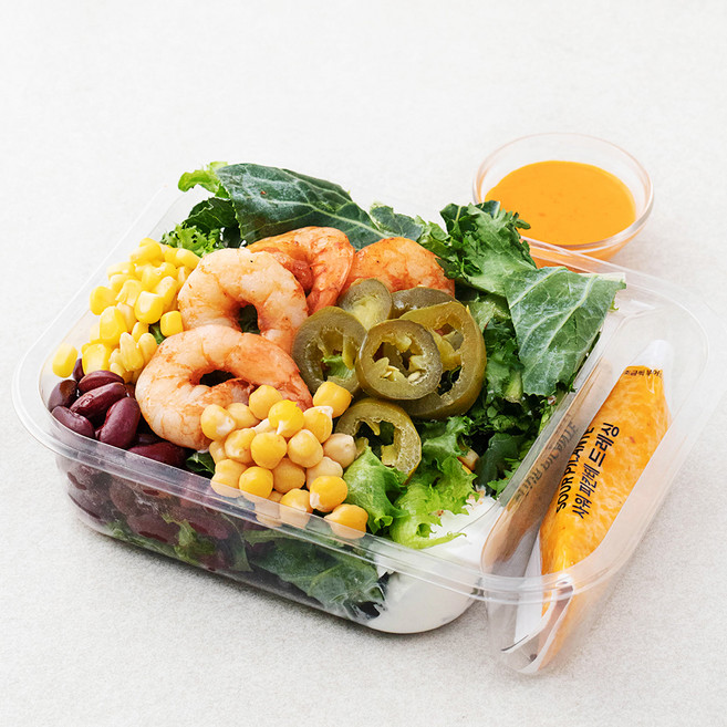 스윗밸런스 멕시칸 피칸테 쉬림프 샐러드, 300g, 1개