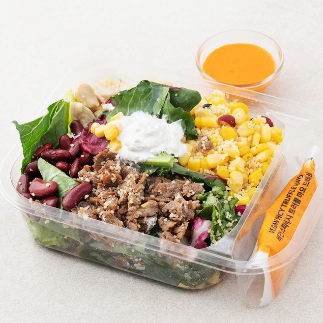 스윗밸런스 멕시칸 비프타코 샐러드, 300g, 1개