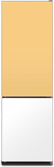 하이얼 글라스 244L 2도어 냉장고 방문설치, HRP255MDVW