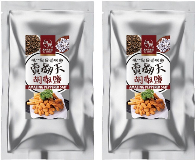 麗紳和春堂 賣翻天胡椒鹽, 100g, 2包