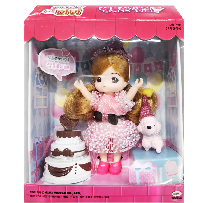 MIMI WORLD 新迷你小MIMI系列娃娃 Set, 12cm, 款式隨機, 1盒