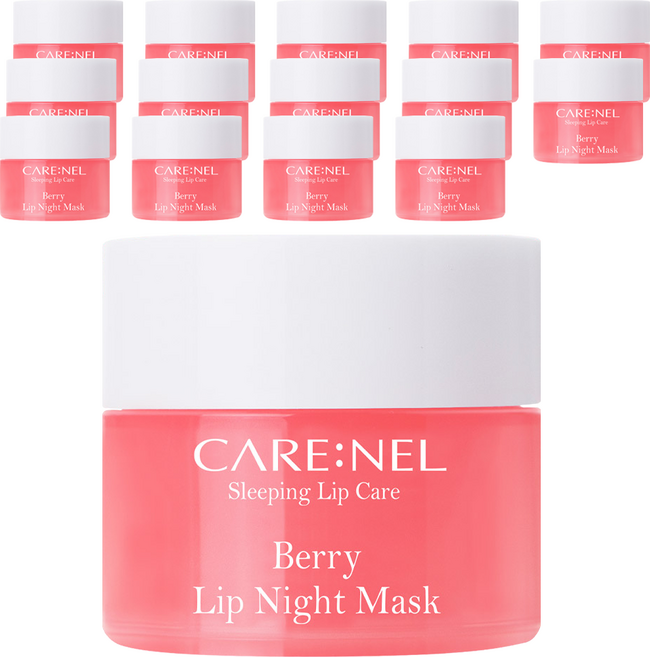 까레넬 베리 립 나이트 마스크 5g, 1개입, 15개
