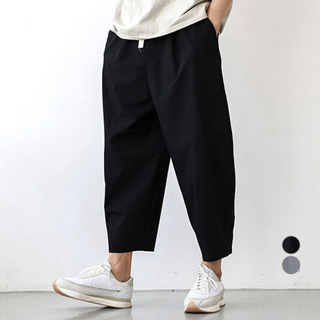 크램프 남성용 면 REB 벌룬팬츠