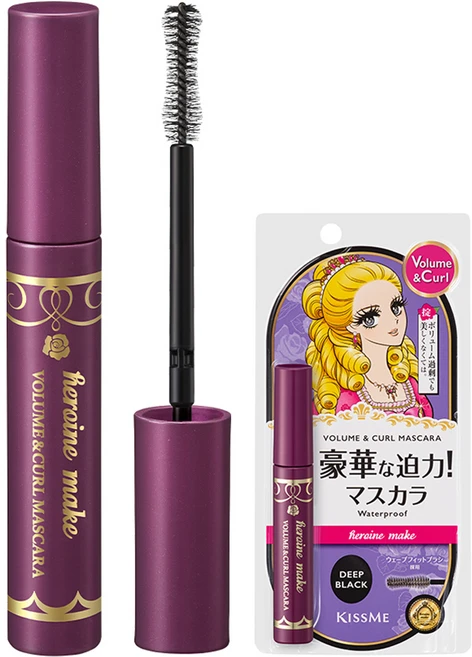 히로인메이크 볼륨앤컬 마스카라 EX 6g, 딥블랙, 1개 - 쿠팡