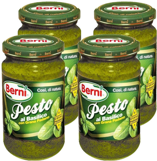 Berni 바질 페스토, 195g, 4개