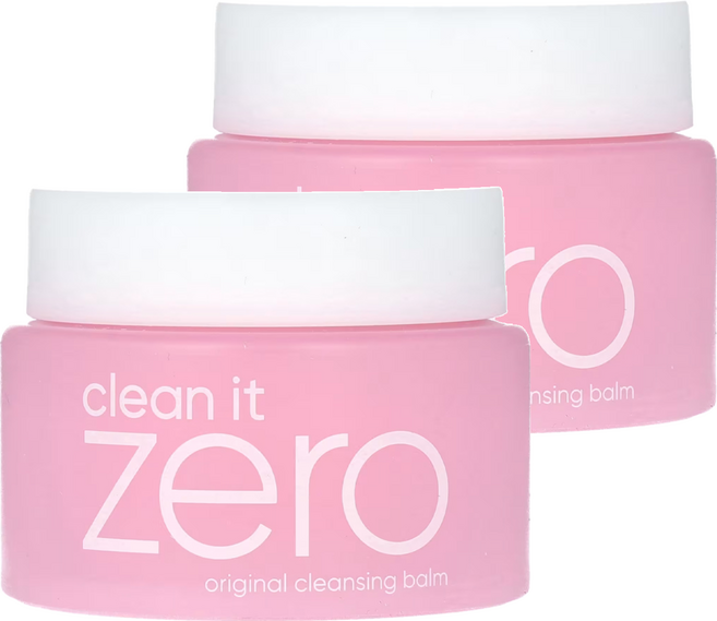 BANILA CO 芭妮蘭 台灣公司貨 ZERO零感肌瞬淨卸妝霜 經典潤澤, 100ml, 2罐