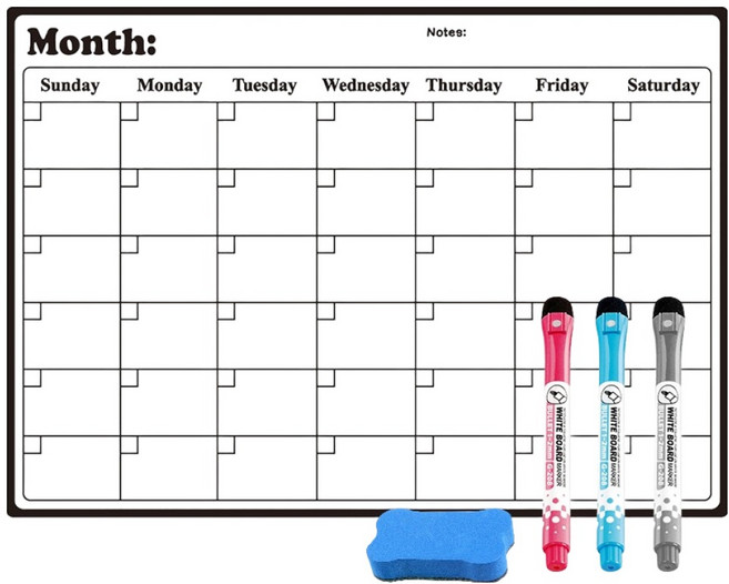 모하코 냉장고 자석 스케줄러 화이트보드, pvc