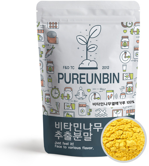 PUREUNBIN 沙棘果萃取粉末, 300g, 1個