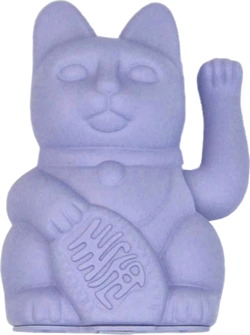 Diminuto Cielo 幸運繽紛招財貓, 淡紫色