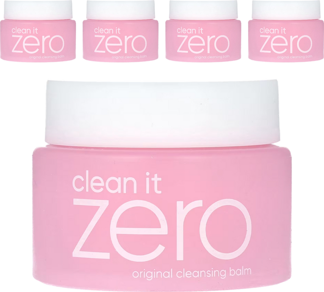 BANILA CO 芭妮蘭 台灣公司貨 ZERO零感肌瞬淨卸妝霜, 100ml, 5罐