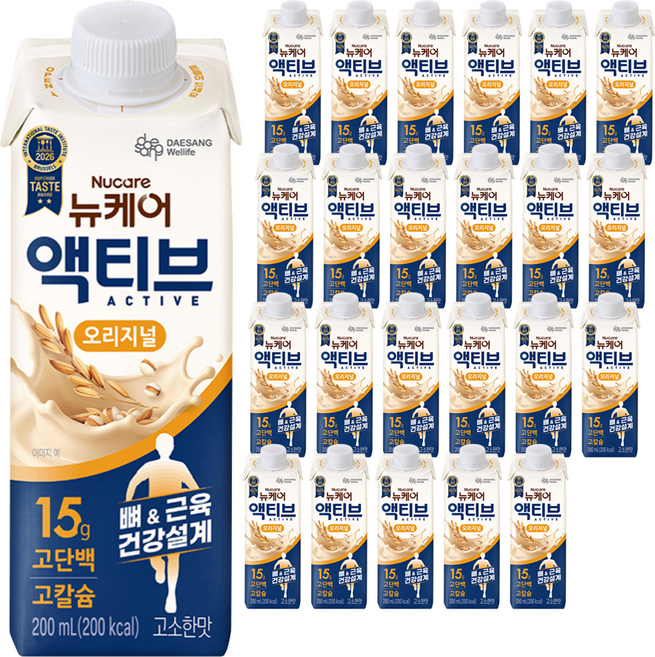 뉴케어 액티브 오리지널, 200ml, 24개