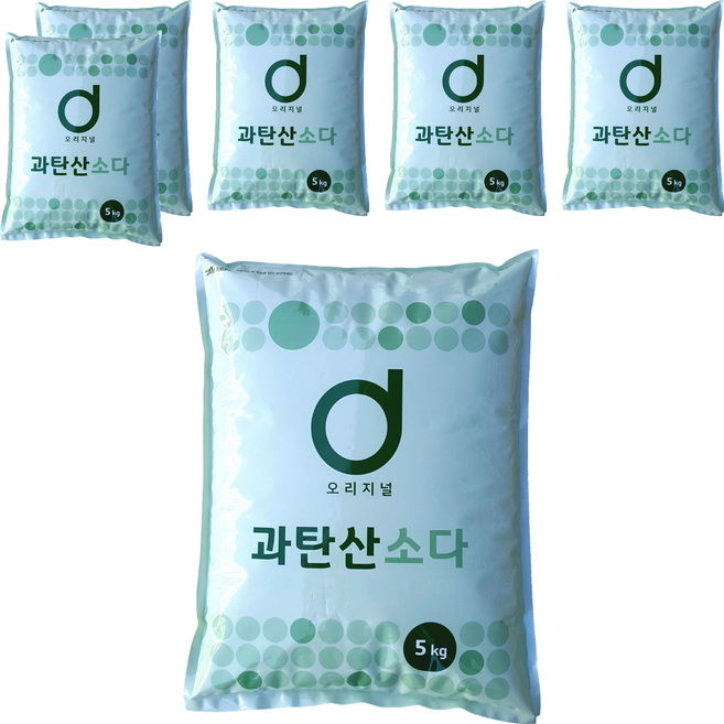 오리지널 과탄산소다, 5kg, 6개