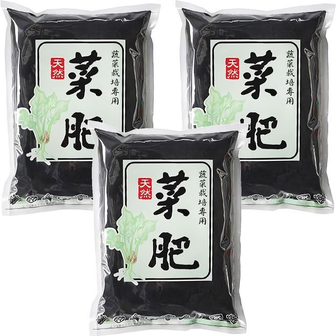翠筠 天然菜肥 蔬菜栽培專用, 3包, 700g