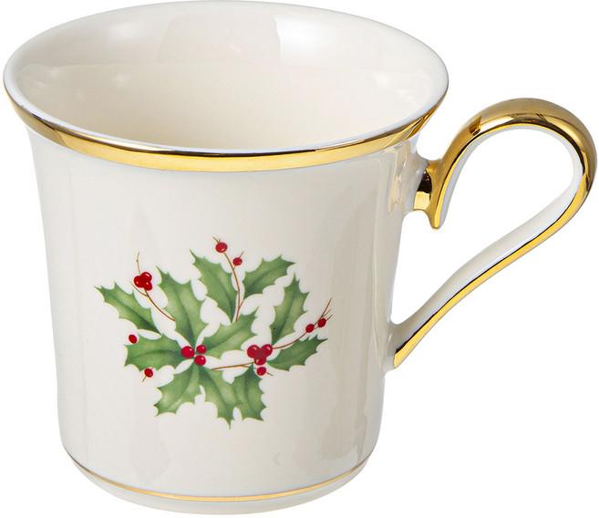 레녹스 홀리데이 머그잔 270ml, 혼합색상, 1개