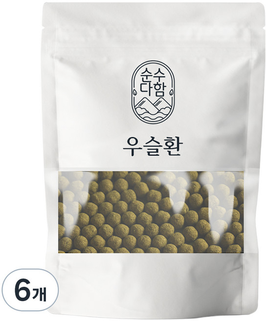 순수다함 우슬환, 200g, 6개