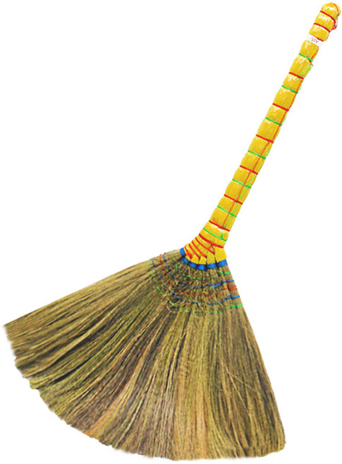 월드크린 갈대비 빗자루, 1개, 혼합색상