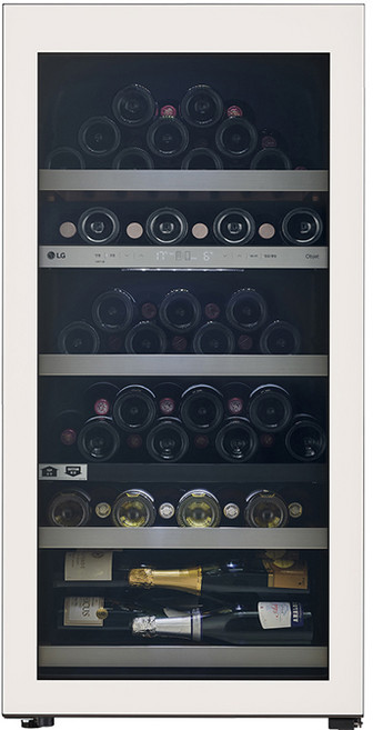 LG전자 디오스 와인셀러 방문설치 77병, 오브제컬렉션베이지, W0772GB
