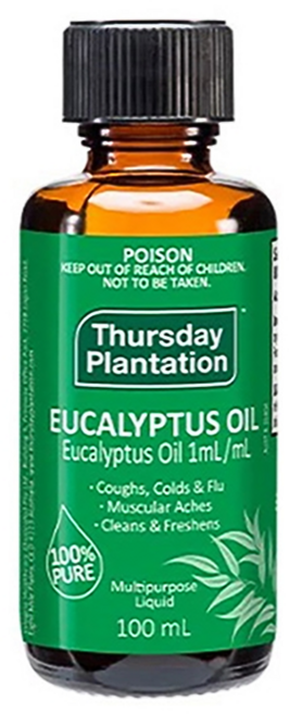 Thursday Plantation 星期四農莊 尤加利精油, 100ml, 1件