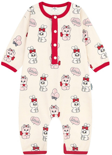 Milk Baby Momorei Pinkoriko 連身衣