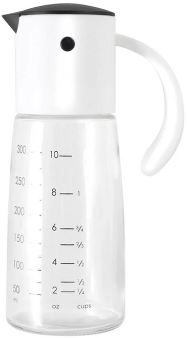 Quasi 波里尼自動開蓋油壺 白, 300ml, 1入