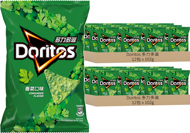 Doritos 多力多滋 香菜口味玉米片, 102g, 24包